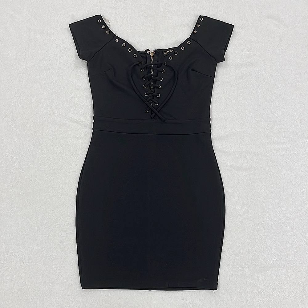 Kaylee Kollection Black Women’s Dress Size M